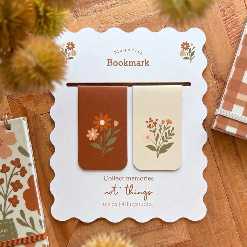 Marque-page magnétique | Pétales & Pages