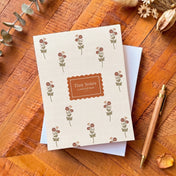 Mini bloc notes - Vintage Flora