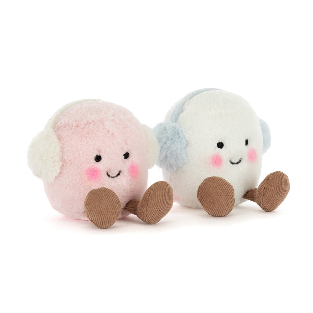Peluche - Amuseables Guimauves roses et blanches toastie RÉSERVATION