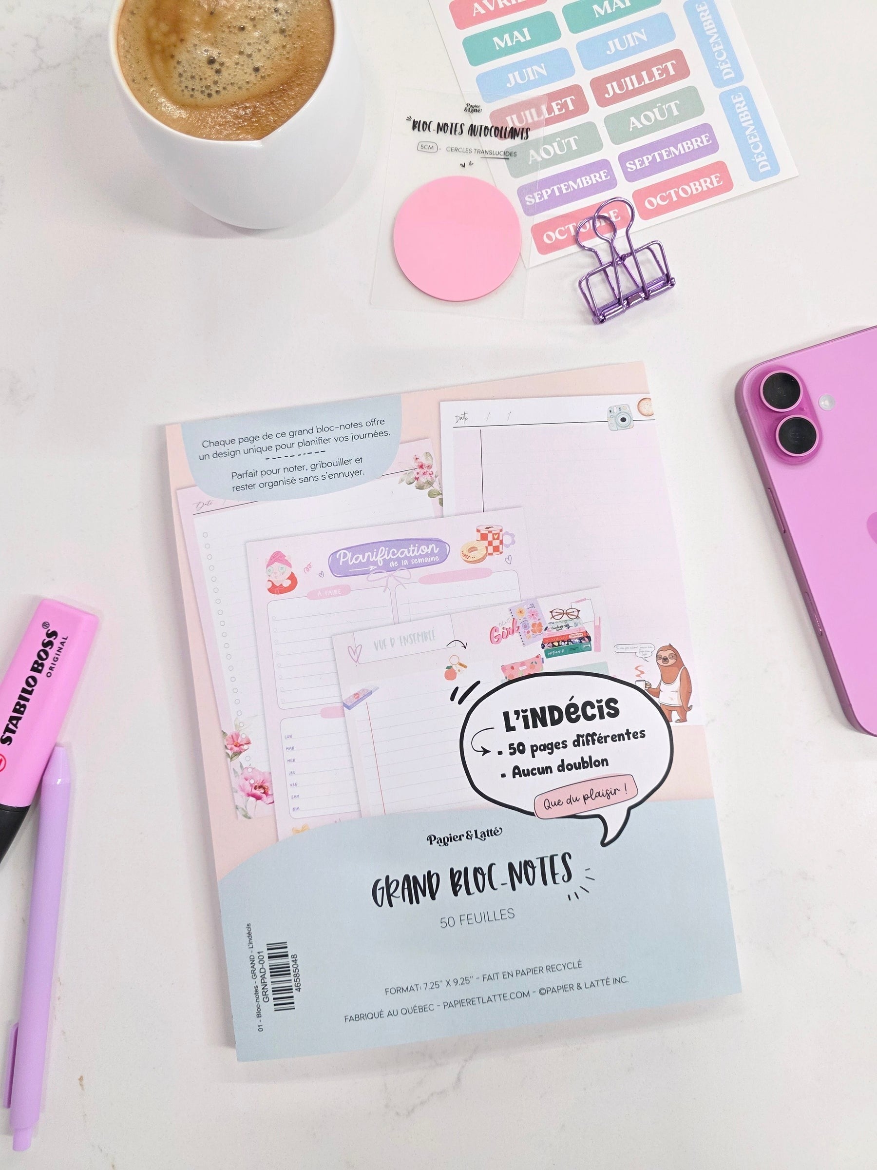 Bloc-notes - GRAND - 01 - L’indécis