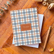 Mini bloc notes - Bohème à carreaux