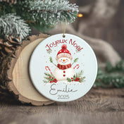 Ornement/Boule de Noël à personnaliser