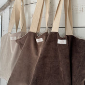 Sac cabas en corduroy