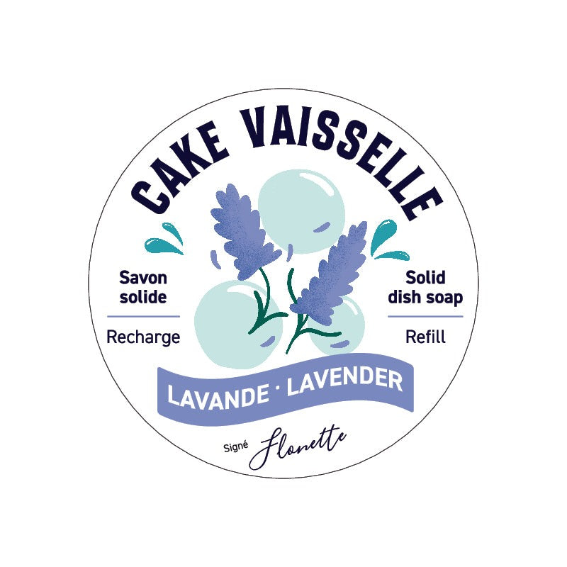 Recharge de cake vaisselle (110g) - Flonette