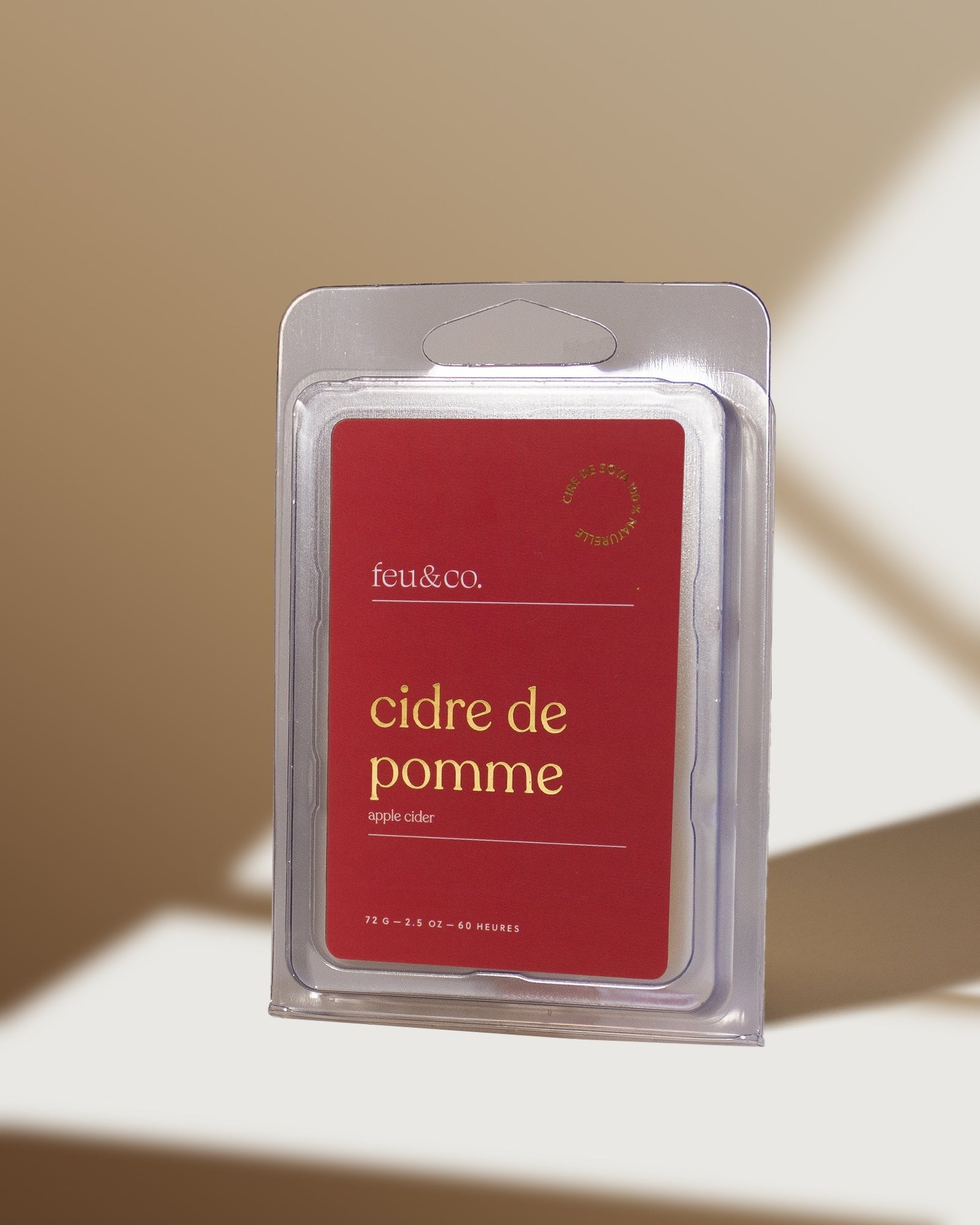 Cubes de cire - Cidre de pomme