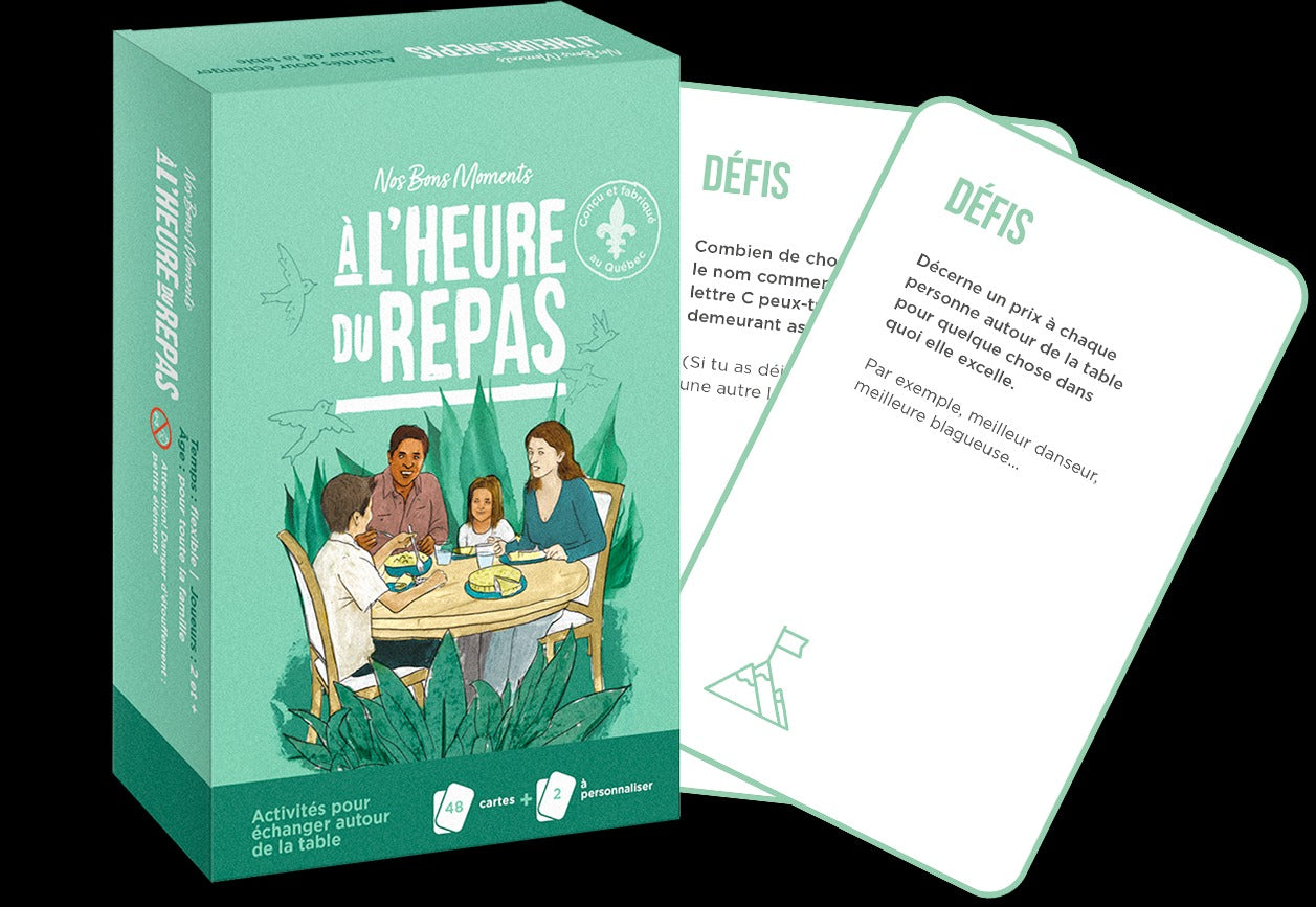 Jeu - À l'heure du repas - nos bons moments