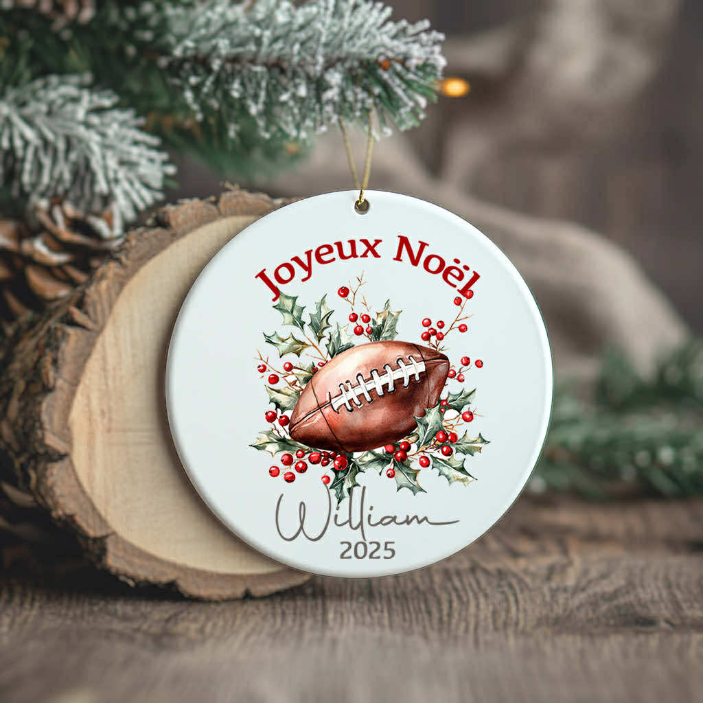 Ornement/Boule de Noël à personnaliser