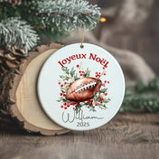 Ornement/Boule de Noël à personnaliser