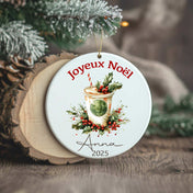Ornement/Boule de Noël à personnaliser