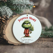 Ornement/Boule de Noël à personnaliser