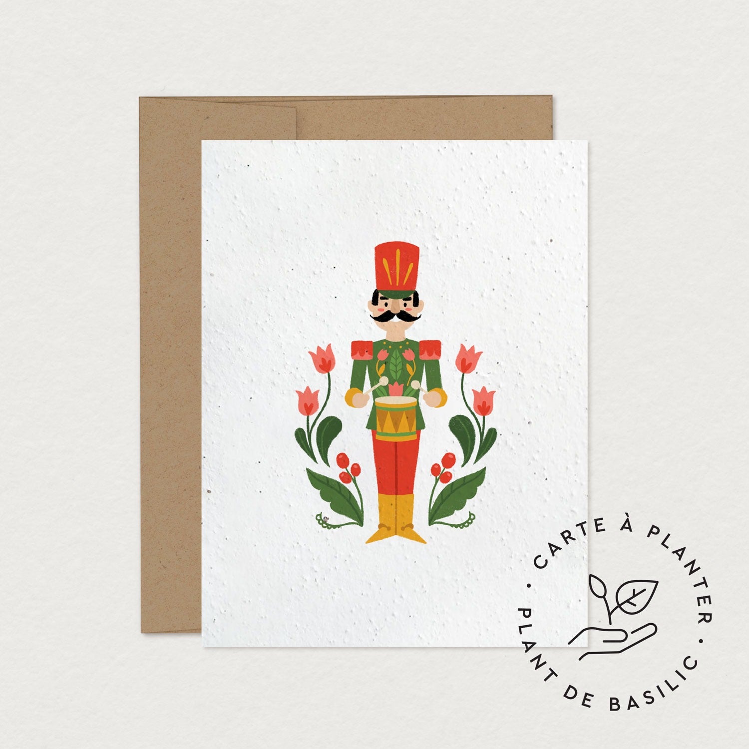 Carte de souhaits – Casse-Noisette (à planter)