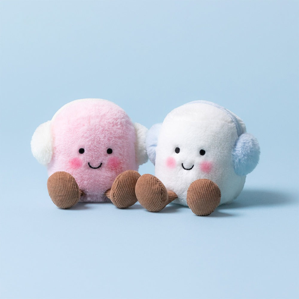 Peluche - Amuseables Guimauves roses et blanches toastie RÉSERVATION