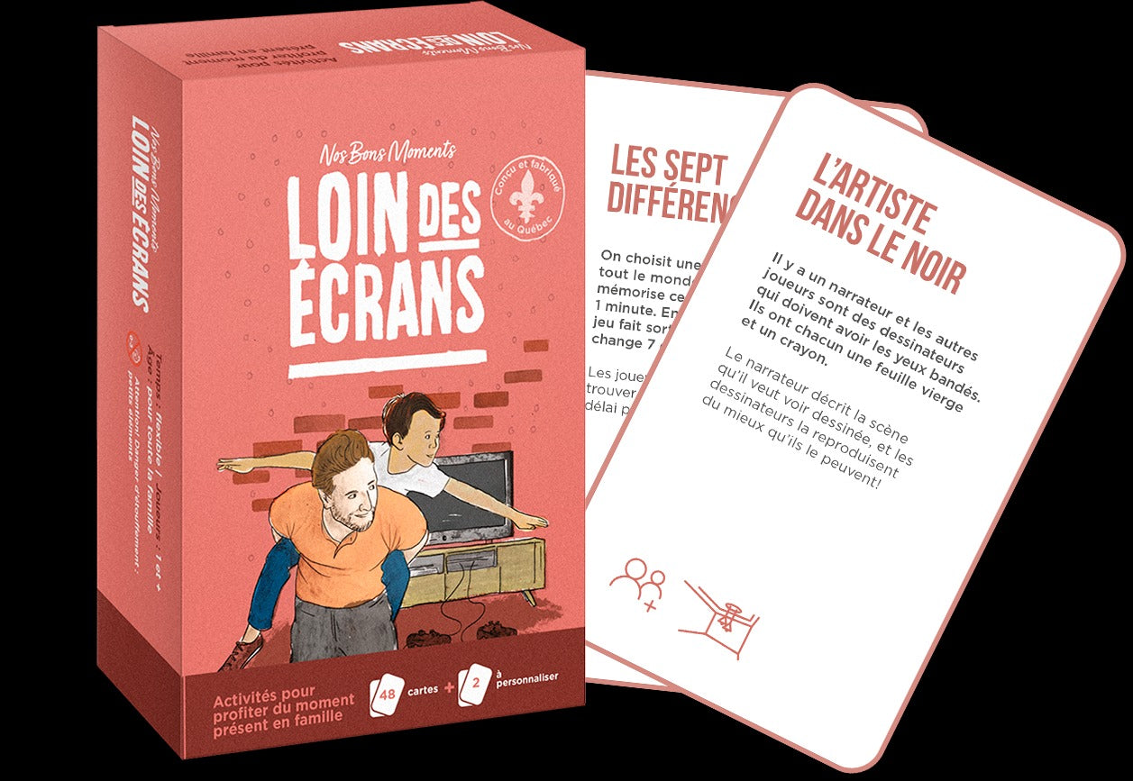 Jeu - Loin des écrans - Nos bons moments