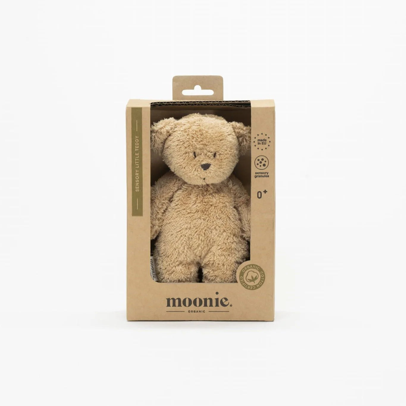 Petit ours sensoriel Moonie - Cappuccino