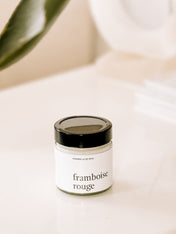 Chandelle de soya - Framboise rouge