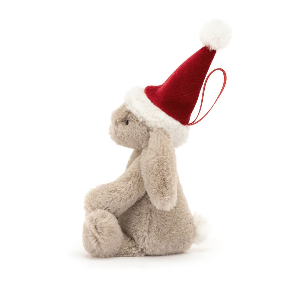 Peluche  - Lapin ornement Noël