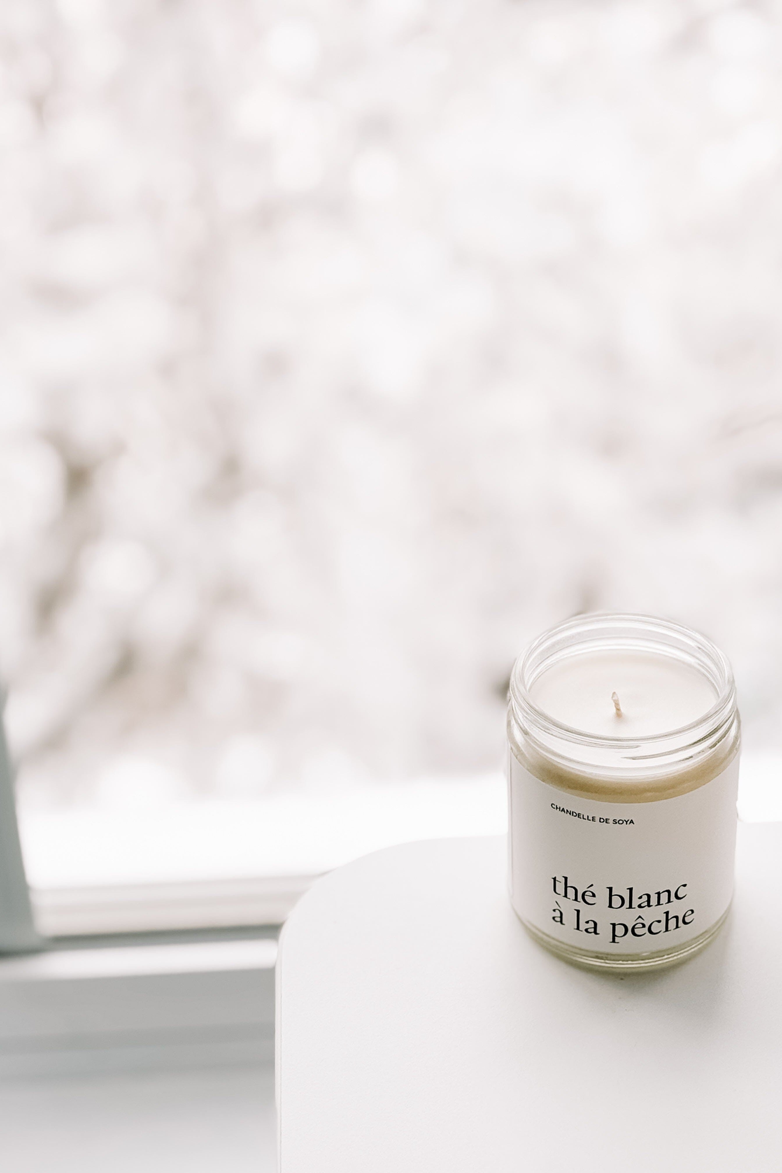 CHANDELLE DE SOYA - Thé blanc à la pêche