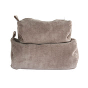 Sac à cosmétique cylindrique format petit - Cacao