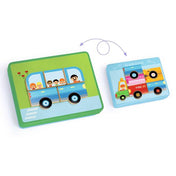 Jeu magnétique - Inzebox Vehicles