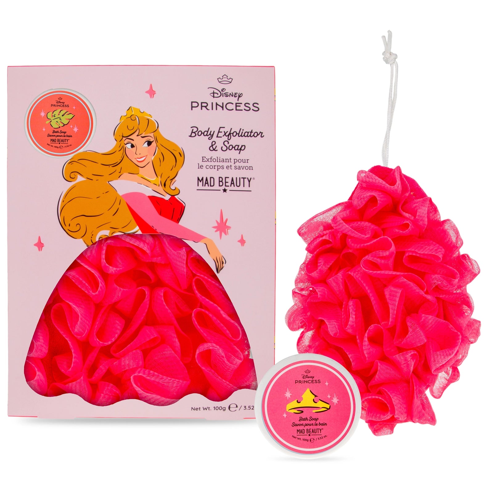 Exfoliant corporel et savon Princesse - Aurora