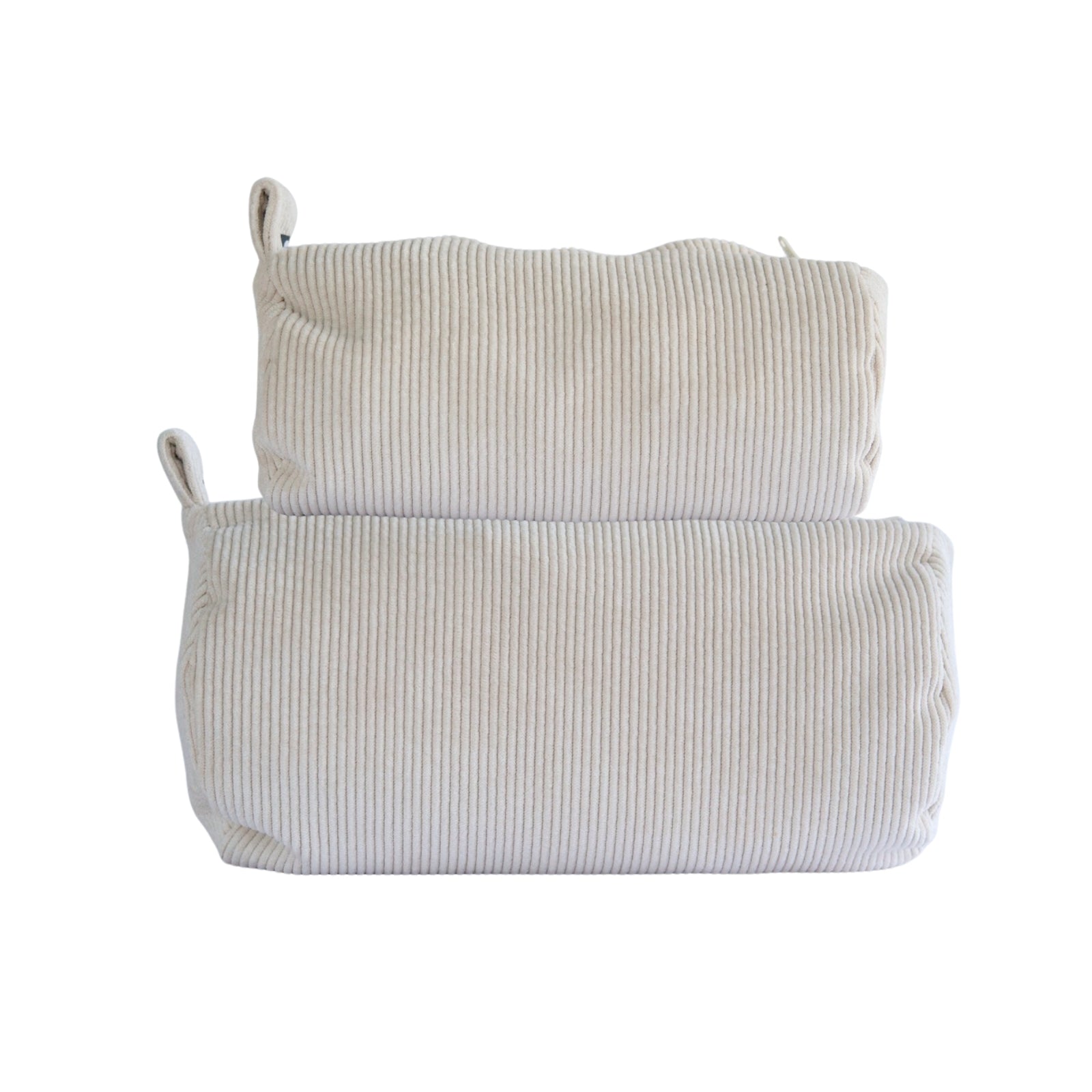 Sac à cosmétique cylindrique format petit - Beige