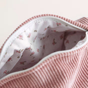 Sac à cosmétique cylindrique format petit - Rose