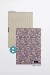 Linges vitres et miroirs - Douce Floraison (lot de 2)