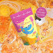 Bombe de bain - Nourriture pour poissons Funky - Jaune doux