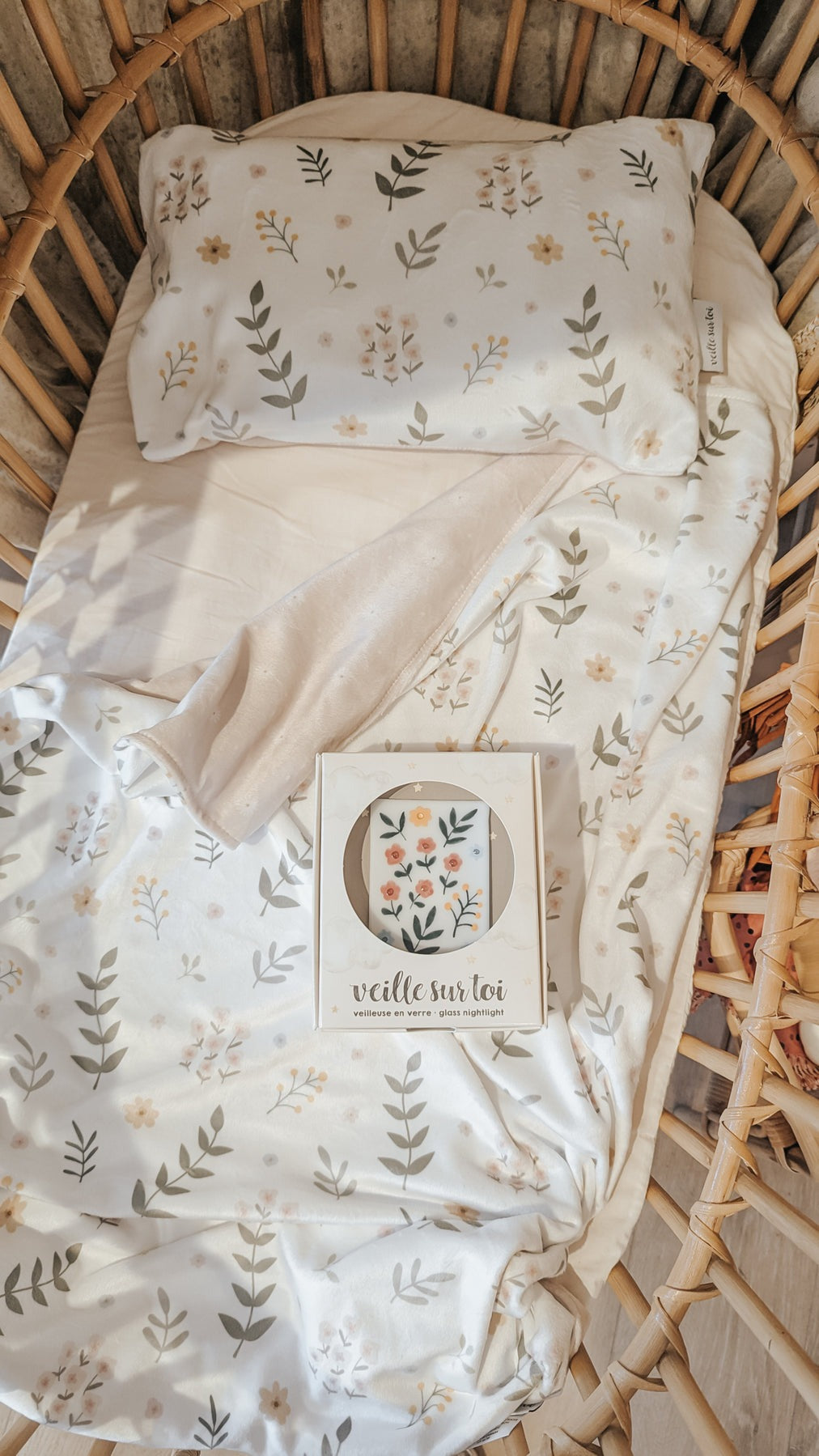 Veilleuse - Fleurs des champs ( pré-commande)