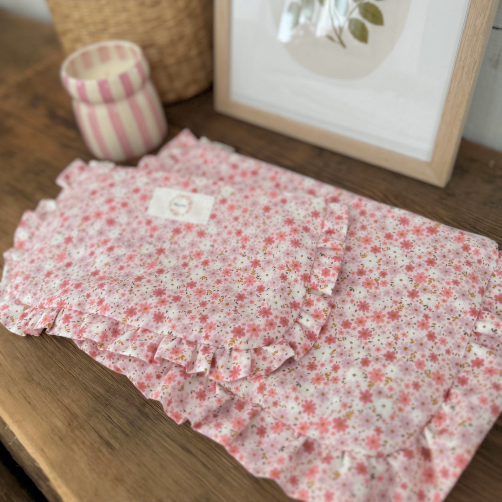Sac à cosmétique à froufrou – Petit