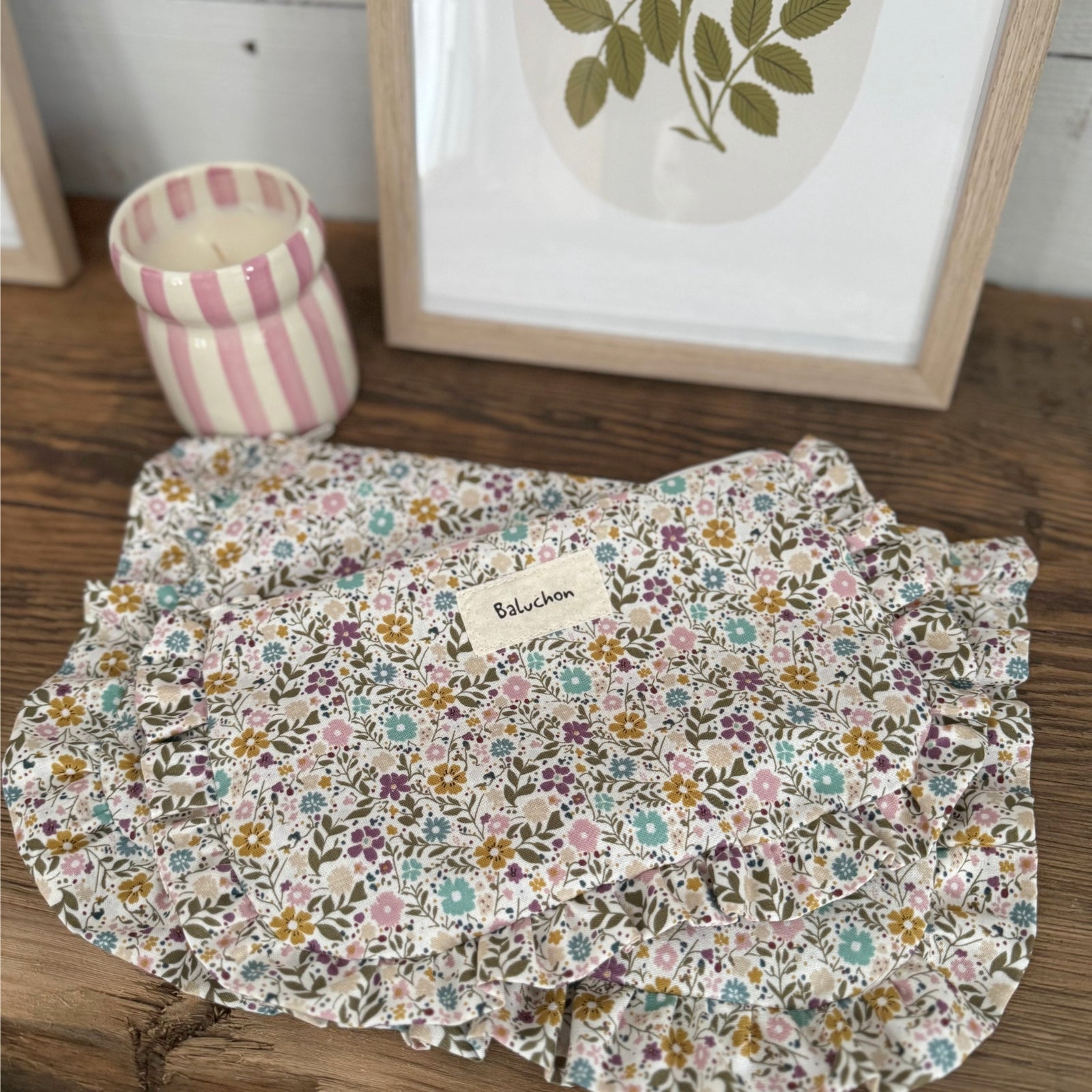 Sac à cosmétique à froufrou – Petit
