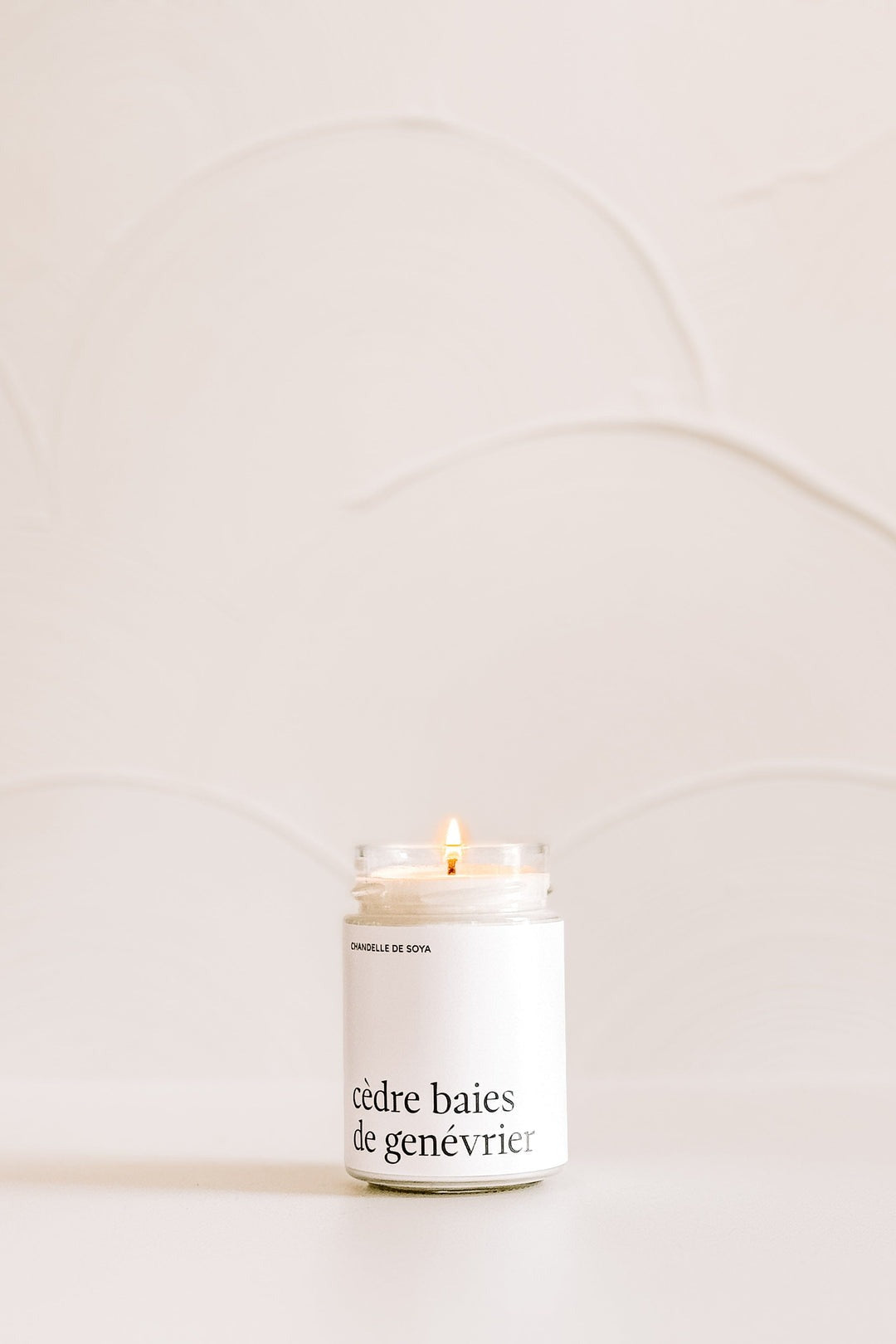 Chandelle de soya - Cèdre et baies de genévrier