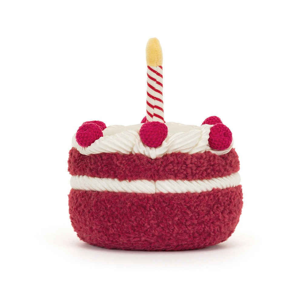 Peluche - Amuseables Gâteau aux cerises