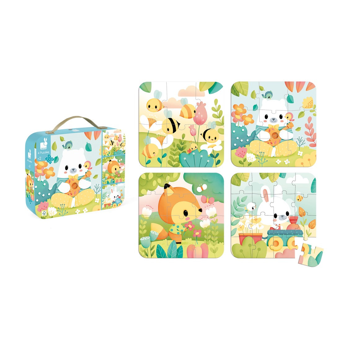 Puzzles Évolutifs Pure - 4 puzzles