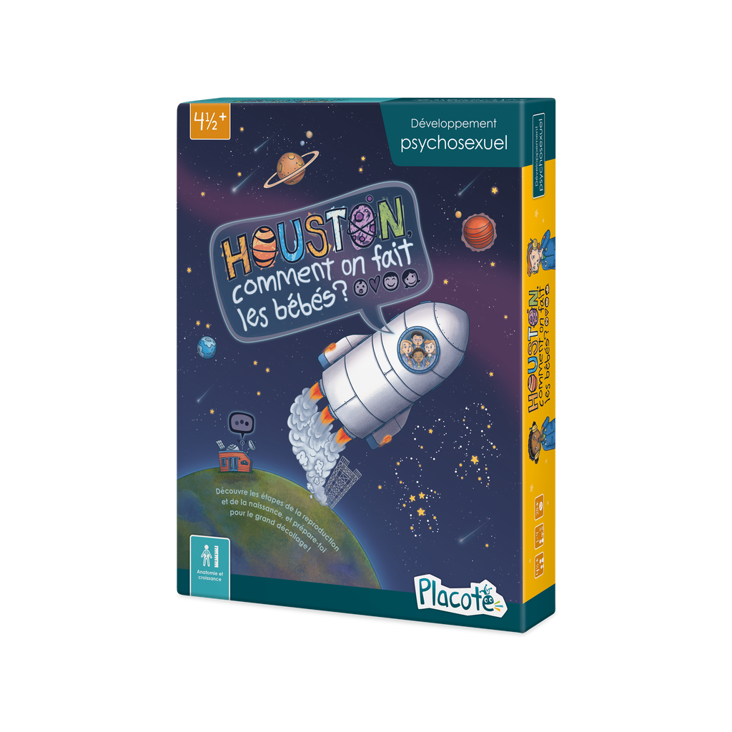 Jeu - Houston, comment on fait les bébés?  PROMO Prévente lancement du 17 au 27 octobre
