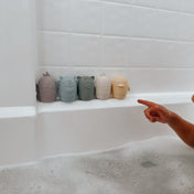 Jouets de bain silicone - Animaux ferme