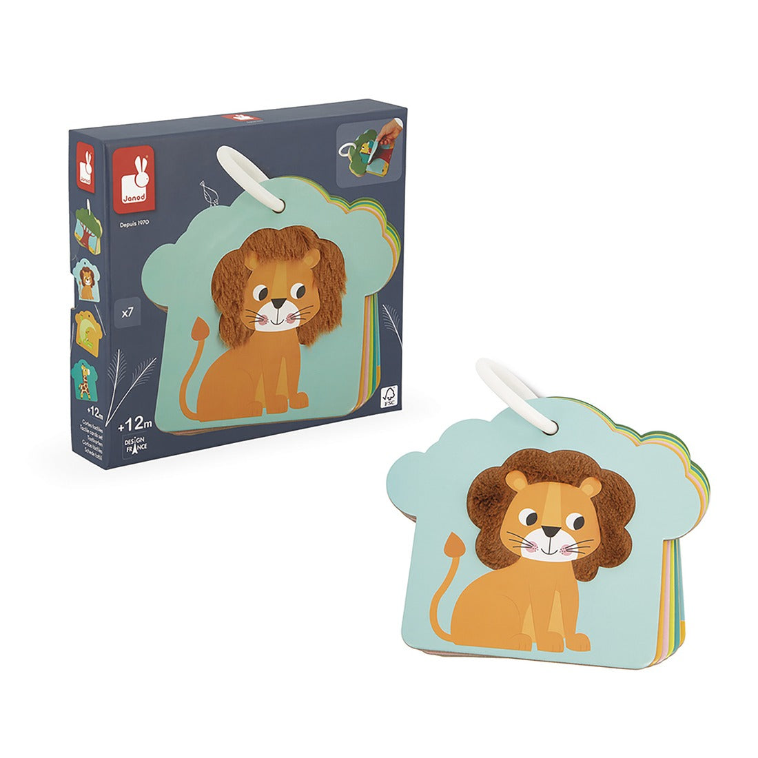 Cartes tactiles -  Savane