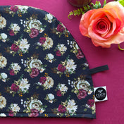 Serviette pour cheveux - Romance noir