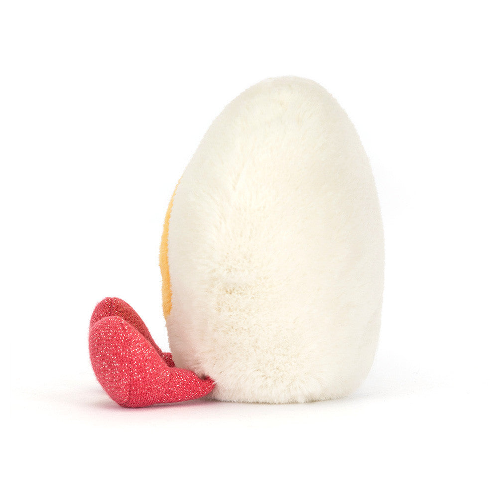 Peluche - Amuseables Œuf dur en forme de cœur