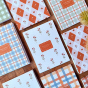 Mini bloc notes - Vintage Flora