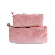 Sac à cosmétique cylindrique format petit - Rose