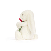 Peluche - Lapin Crème à la Rose
