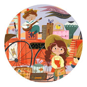 Casse-tête silhouette / Le voyage de Mia - 36 pcs