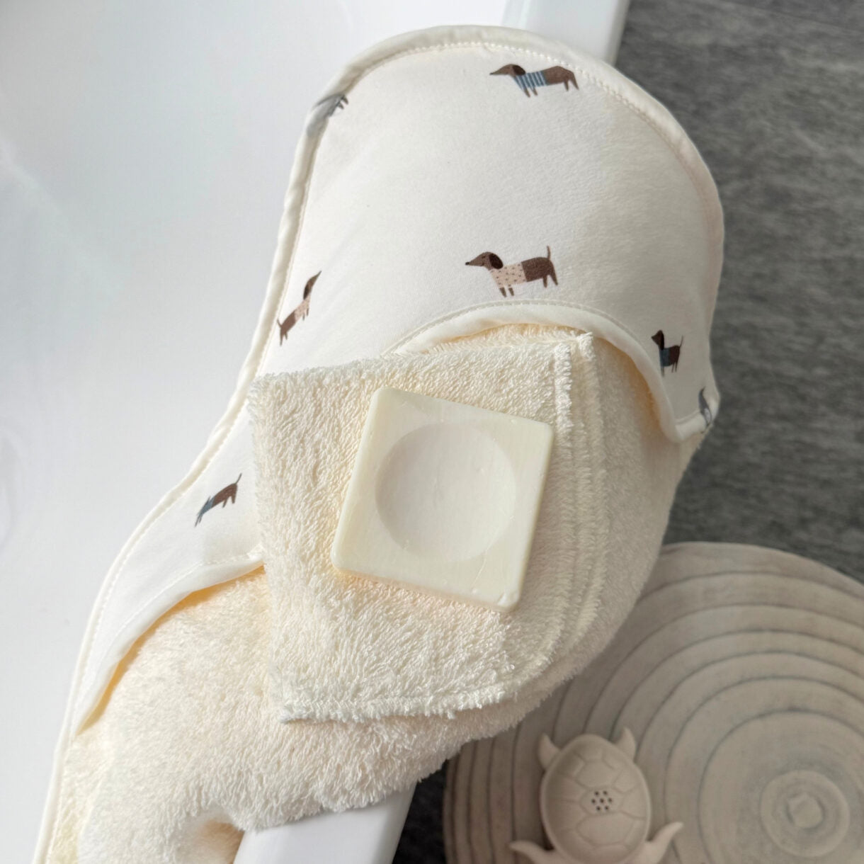 Sortie de bain pour bébé