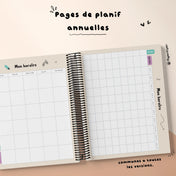 Planificateur pour enseignant 2026-2027 ( 4 périodes 2 Am- 2 Pm)