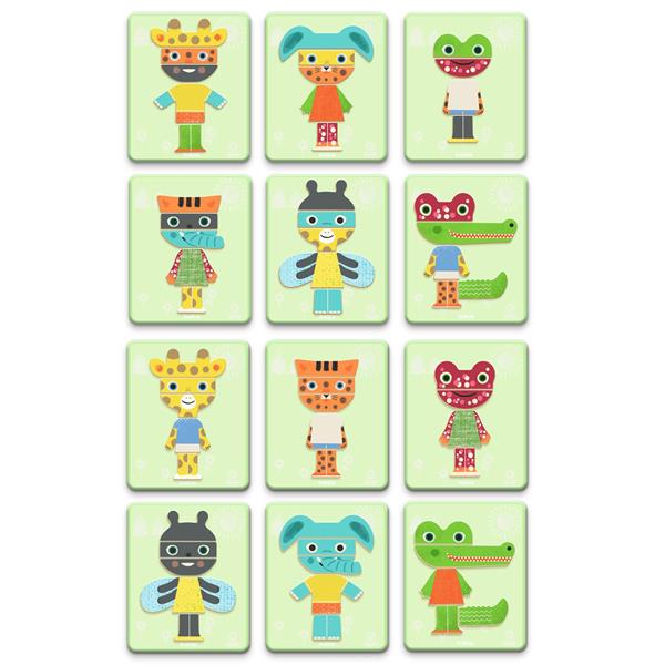 Jeu magnétique - Inzebox Mix Animals