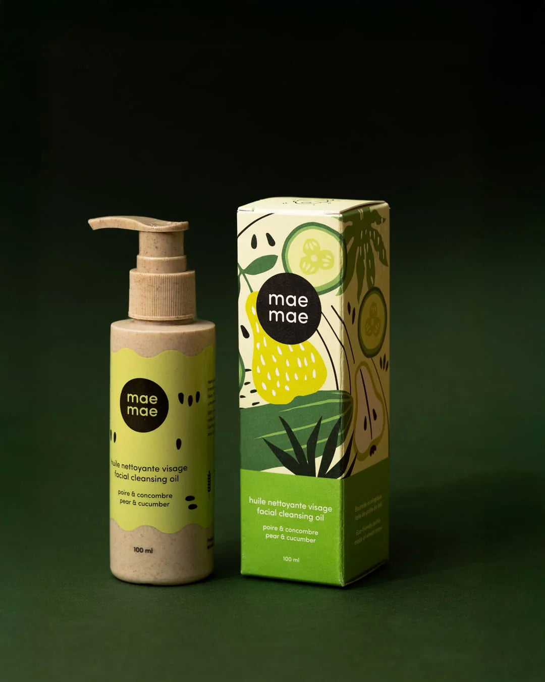 Huile nettoyante pour le visage Poire & Concombre