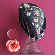 Serviette pour cheveux - Romance noir