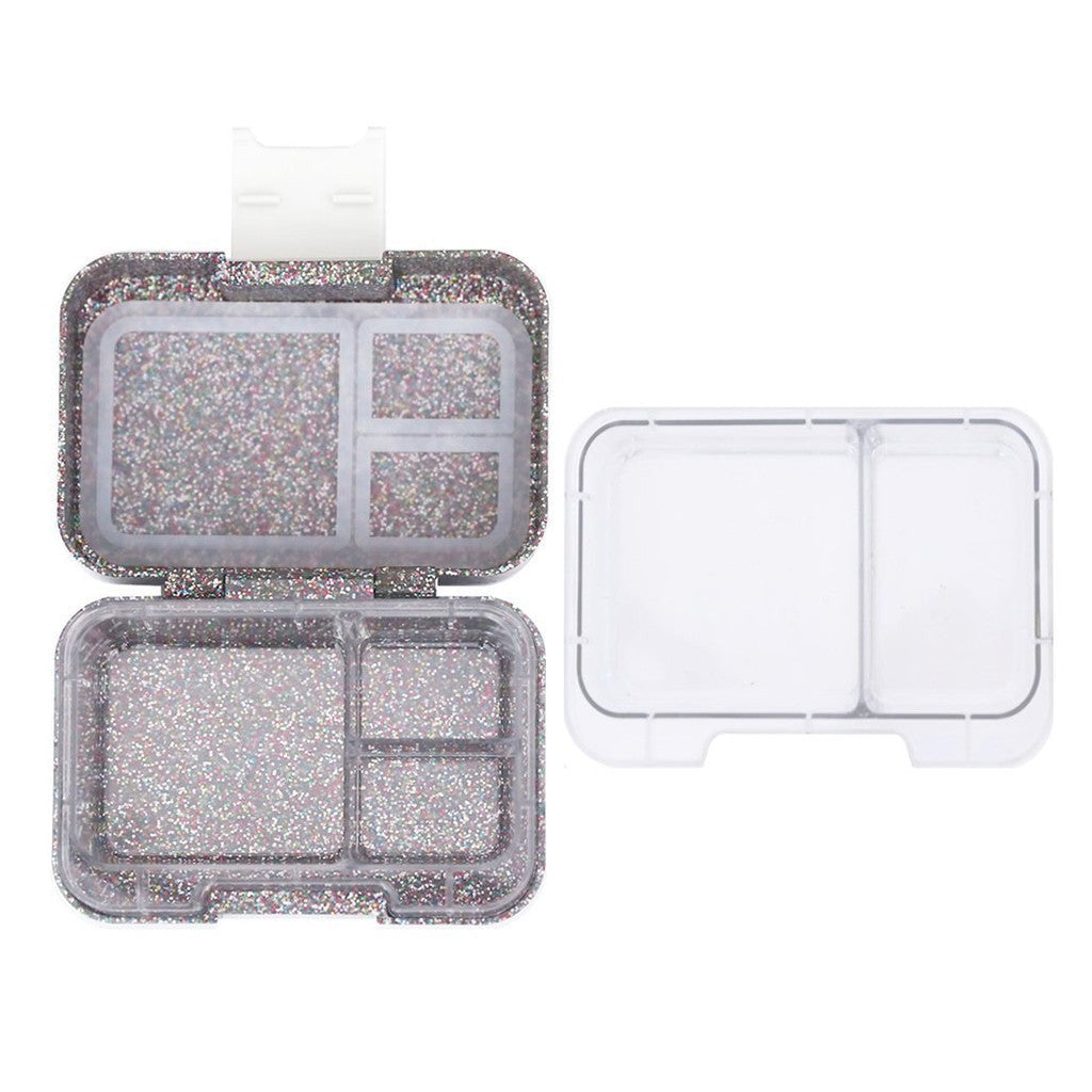 Boîte à collation - Munchi snack - Arc-en-ciel scintillant