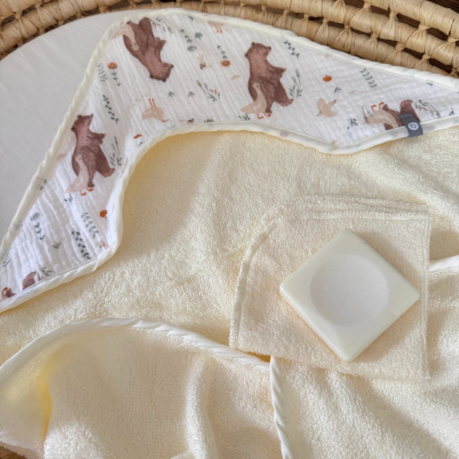 Sortie de bain pour bébé